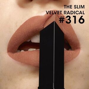 Yves Saint Laurent Rouge Pur Couture The Slim Velvet Radical #316 Vibe in Amber